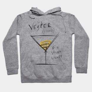 The Vesper Martini James Bond Hoodie